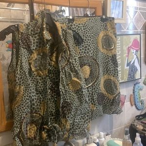 Anoseforclothes 2 piece skirt set